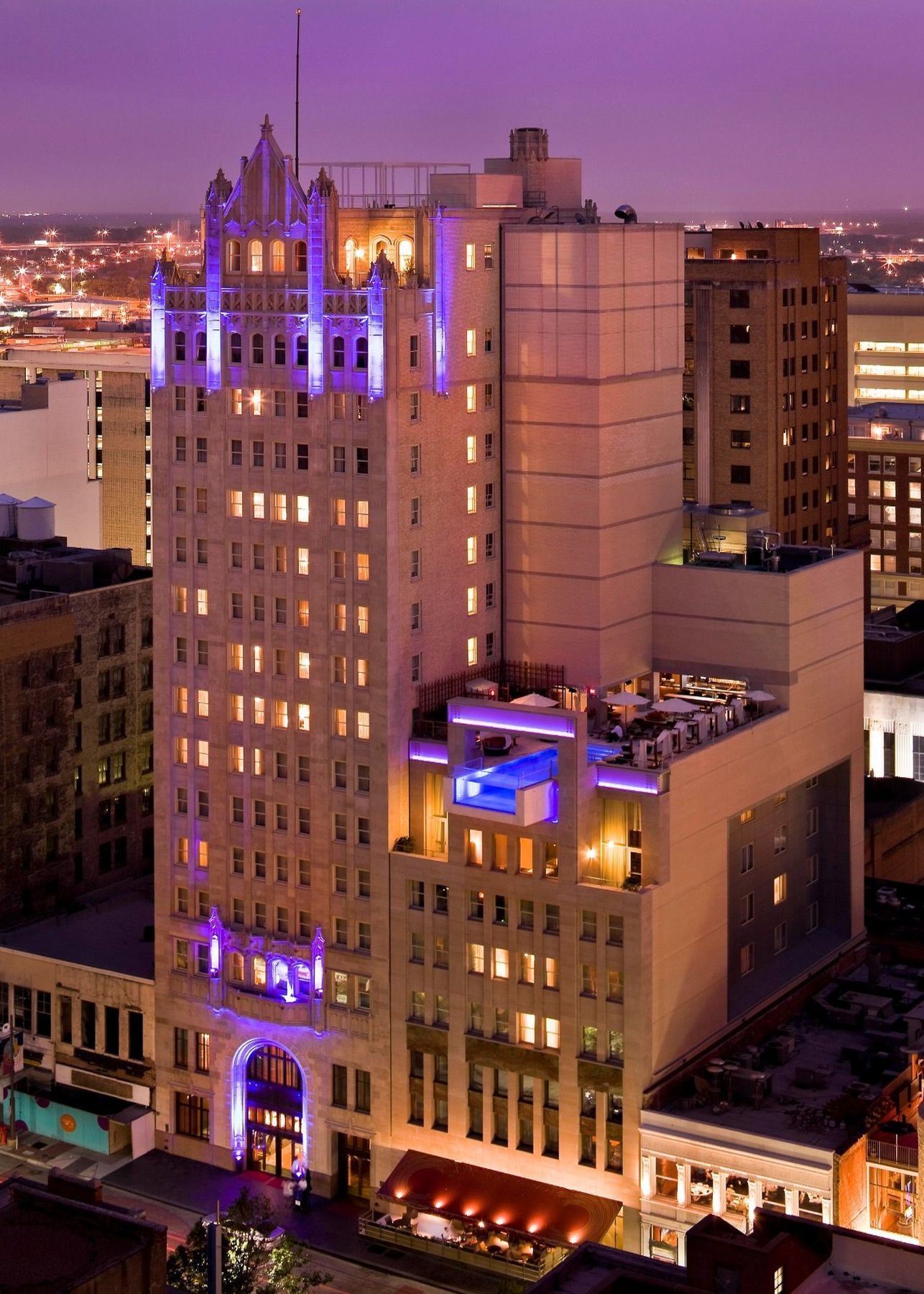 Hotel The Joule Dallas Exterior foto